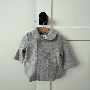 The little white company baby wool princess coat